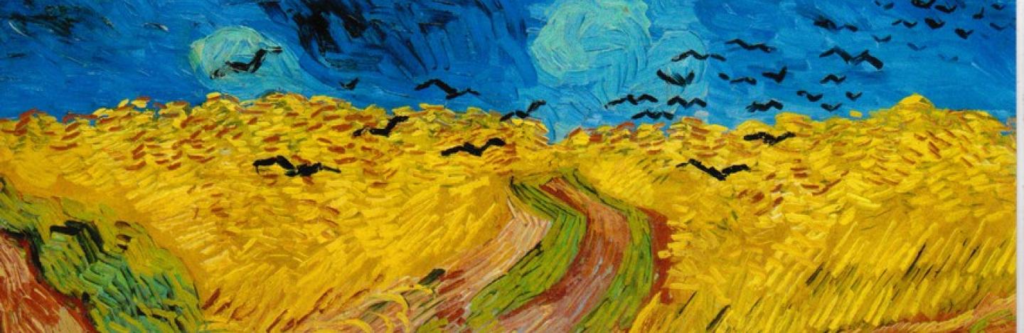 Champ de blé avec corbeaux, Vincent Van Gogh