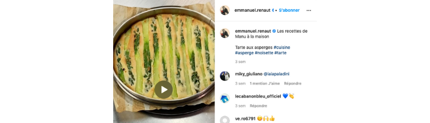 Recette tarte renversÃ©e aux asperge Emmanuel Renaut