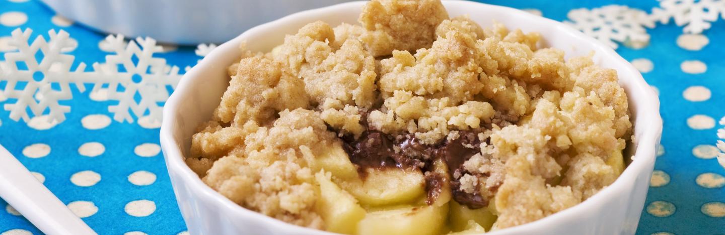 Crumble gourmand à l'épeautre