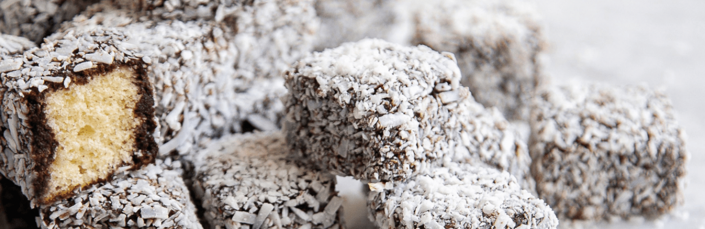 recette des lamingtons chocolat-coco