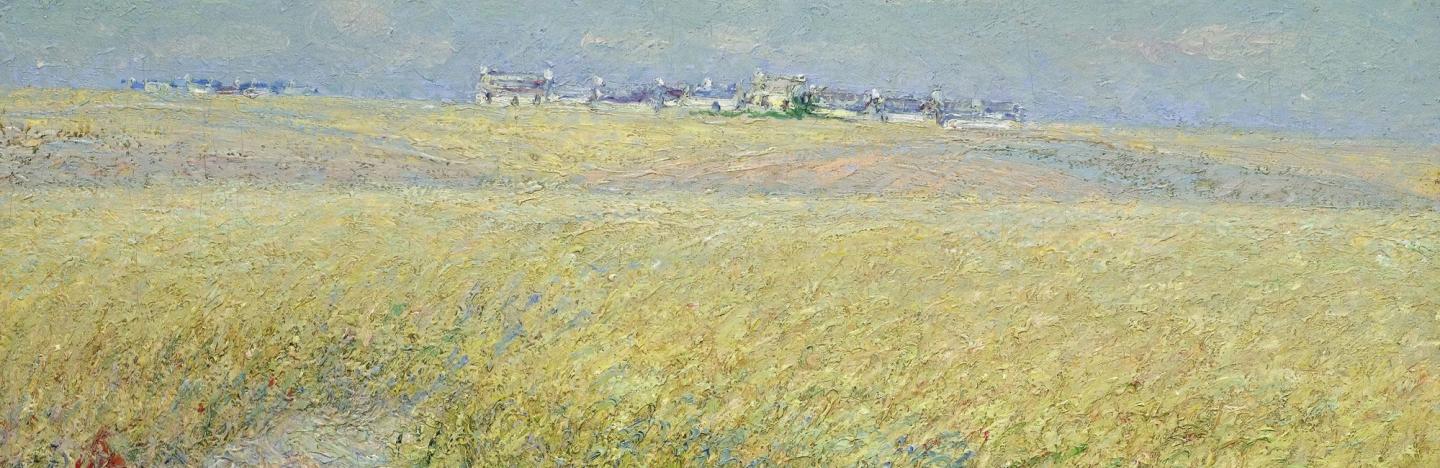 Gustave Loiseau, champ de blé