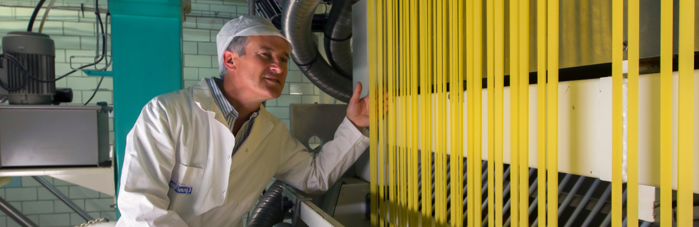 Fabrication de pâtes d'Alsace