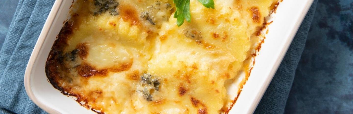 Recette de gnocchi de semoule gratinés aux 4 fromages