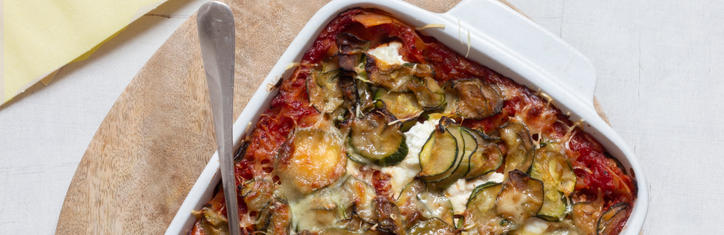 Lasagnes de blé dur veggies