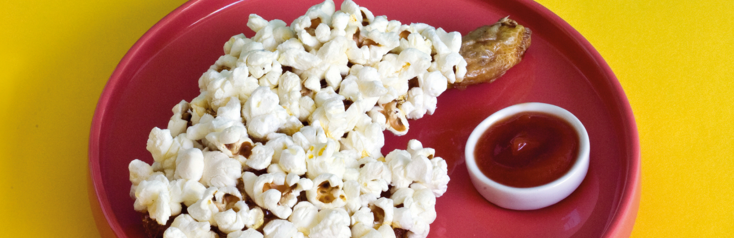 Poulet pop corn