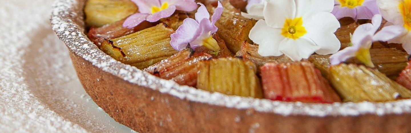 Recette de tarte à la rhubarbe