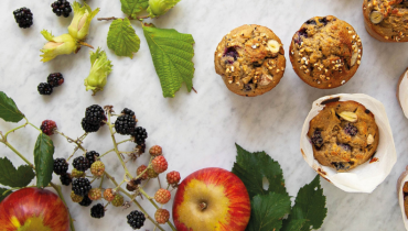 Muffins aux pommes à la farine de sorgho