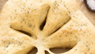 Fougasse au thym