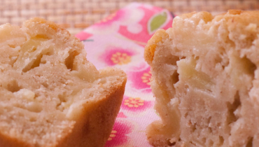 Muffins aux pommes, seigle et fève tonka