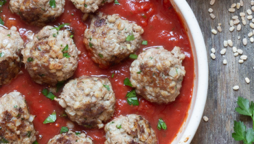 Boulettes de viande à l'orge perlée