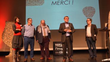 Virginie Charreau, ingénieur et diététicienne nutritionniste; François Bellan, boulanger et directeur techique Festival des pains; Marc de Ferrière Le Vayer, professeur d'histoire à l'université de Tours et Président de l'IEHCA; Paul-Henri Doublier, agriculteur délégué Passion Céréales en région Centre; Philippe Du Janerand, comédien.