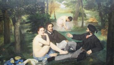 Le déjeuner sur l'herbe, Edouard manet, 1863