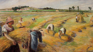 La moisson (1882) - Camille Pissaro