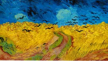 Champ de blé avec corbeaux, Vincent Van Gogh