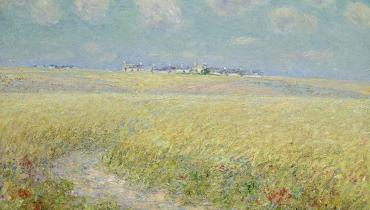 Gustave Loiseau, champ de blé