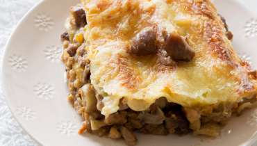 Lasagne aux marrons et potiron