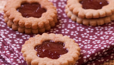 Recette sablés fourrés à la fraise