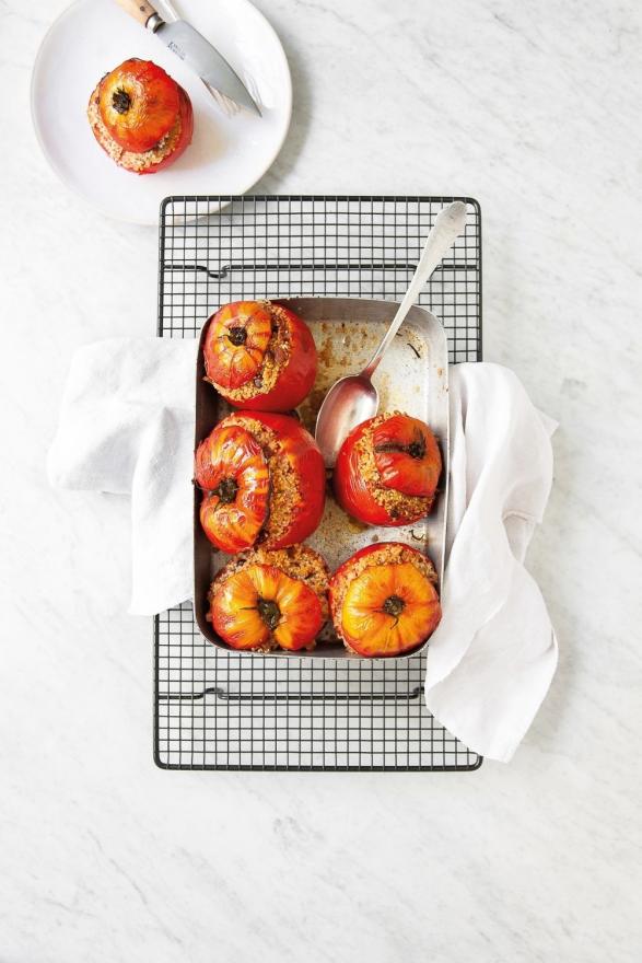 Recette de tomates farcies au couscous
